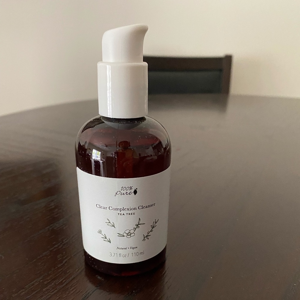 TWO 100% Pure Clear Complexion Cleanser Tea Tree 3.7 fl oz